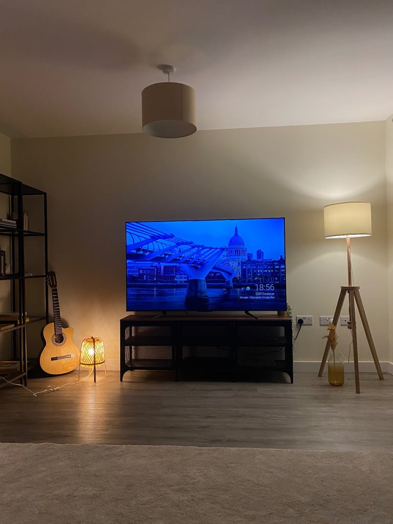 Ikea black tv unit