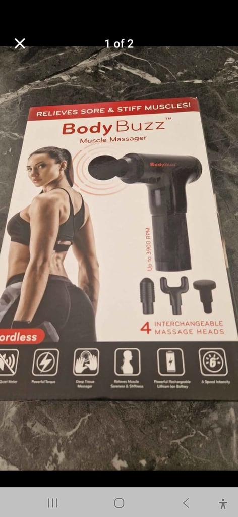 Body Buzz muscle massager