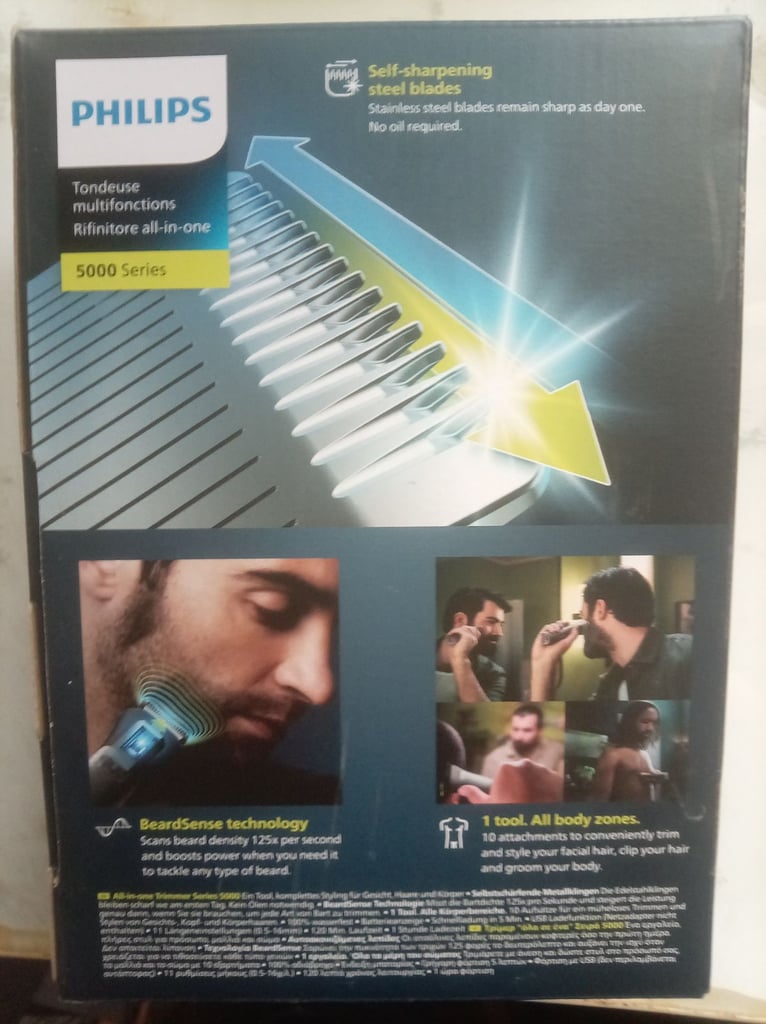 Brand New Philips 5000 Series 10-in-1 Trimmer Model MG5730/13 - Sealed Box - £32 O.N.O.