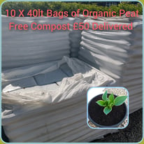 10 X 40lt Bags of Organic Peat Free Compost £50 including Delivery 