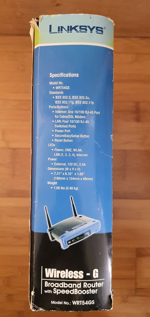Wireless-G Broadband Router with SpeedBooster