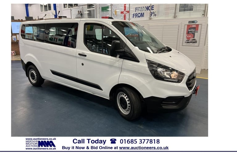 image for 2019 - 69 - FORD TRANSIT CUSTOM 320 LEADER 2.0TDCI ECOBLUE 130PS 9 SEAT MINIBUS 