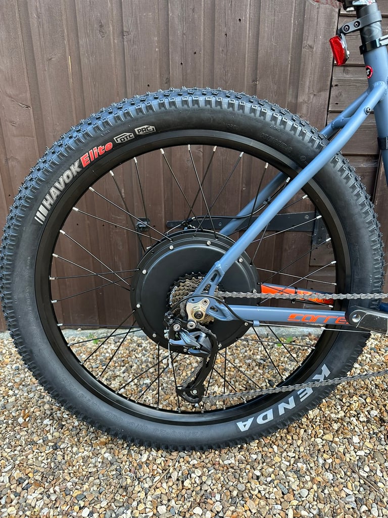 Carrera ebike Electric bike 1500w ebike 14ah with Fat 27.5 x 2.8 tyres