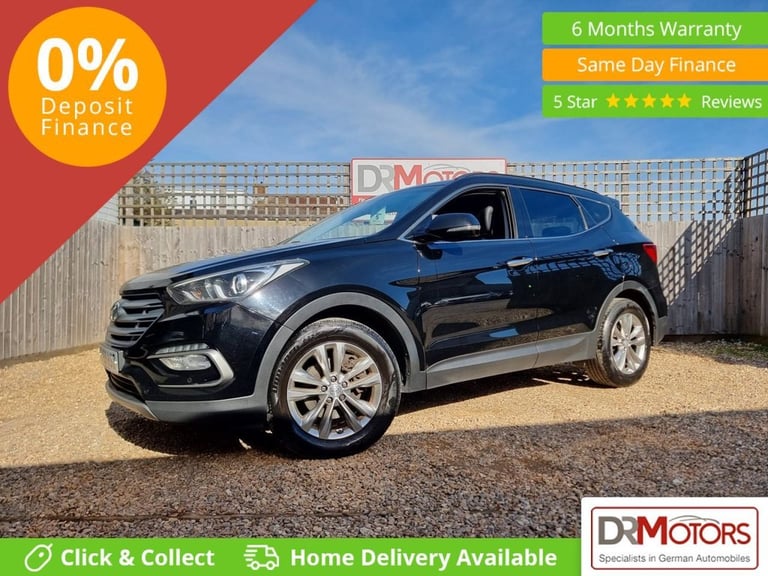 2016 Hyundai Santa Fe 2.2 CRDi Blue Drive Premium SUV 5dr Diesel Manual 4WD Euro 6 (s/s) (200 ps)...