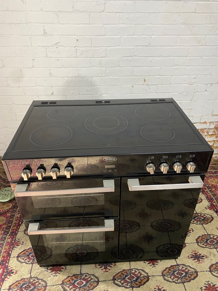 image for Top Brand Belling Black 90CM Electric Ceramic Cooker 