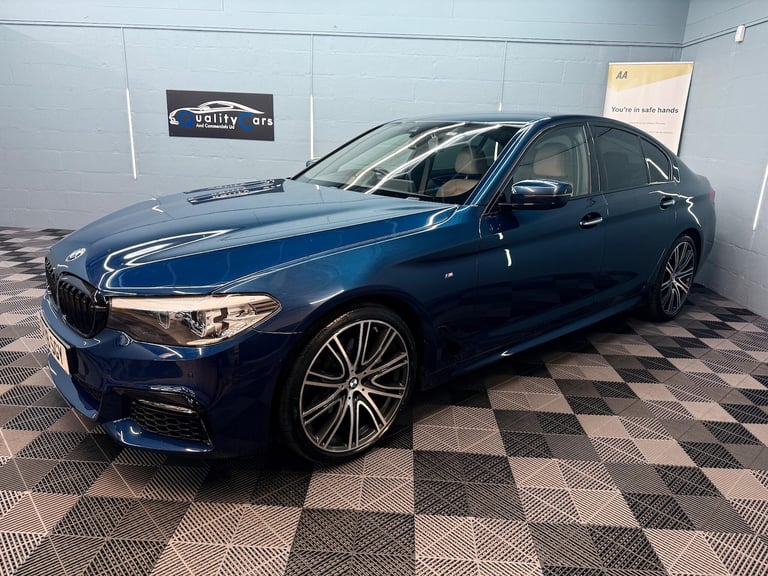 2018 BMW 5 Series 520d xDrive M Sport 4dr Auto SALOON DIESEL Automatic