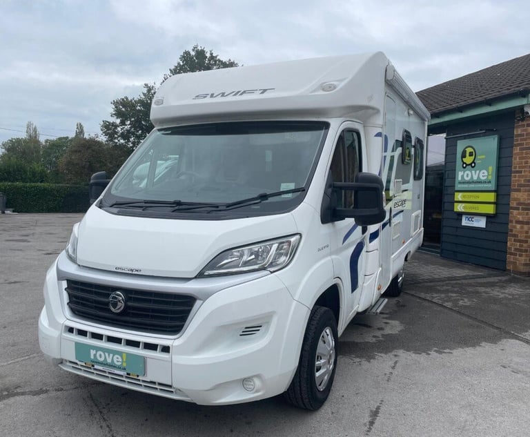 image for Swift Escape 622 2 berth 2 belt rear lounge motorhome