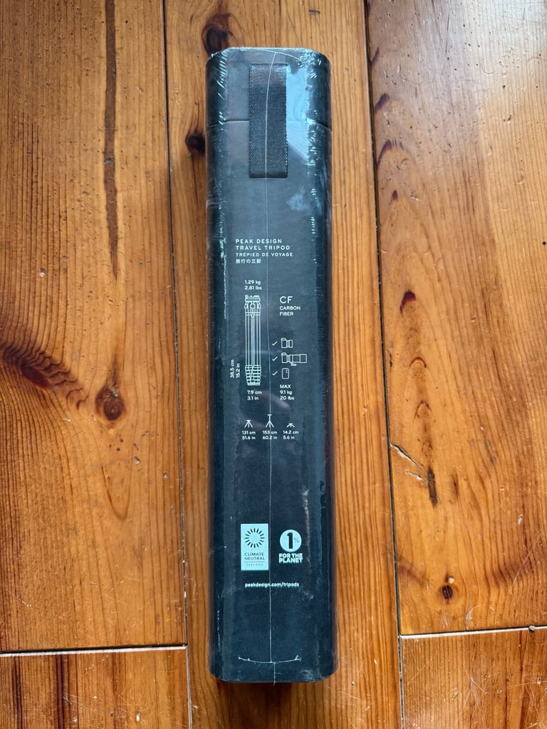 image for Peak Design Carbon Travel Tri-Pod Brand New 