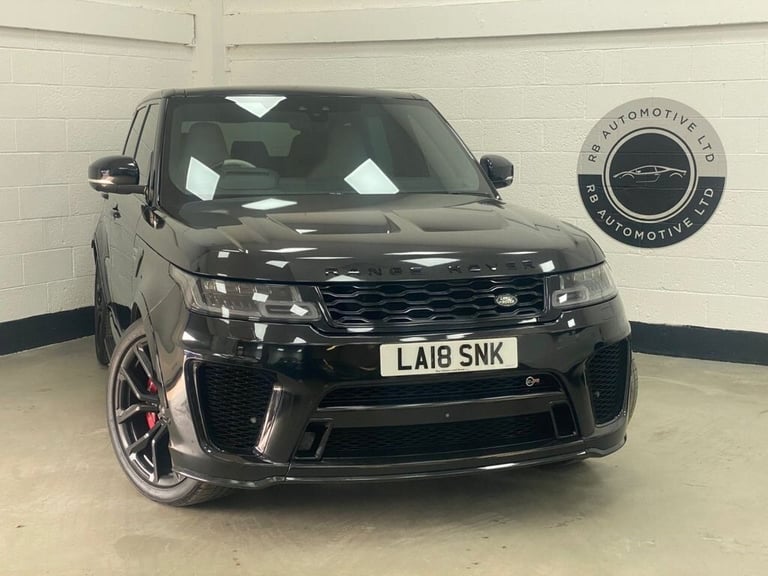 2018 Land Rover Range Rover Sport 5.0 P575 V8 SVR SUV 5dr Petrol Auto 4WD Euro 6 (s/s) (575 ps) E...