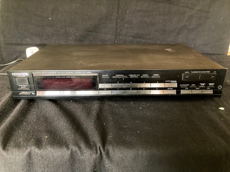 KENWOOD KT-660L QUARTZ AM-FM Stereo Tuner