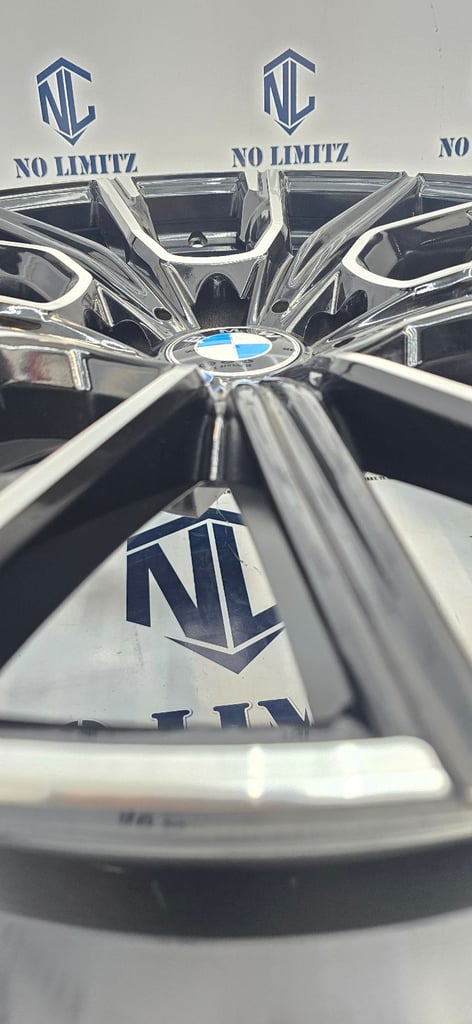 SET OF 4 BRAND NEW BMW 21" 817m 5 SERIES GT X3 X4 STYLE ALLOY WHEELS 5x120 DIAMOND CUT STAGGERED