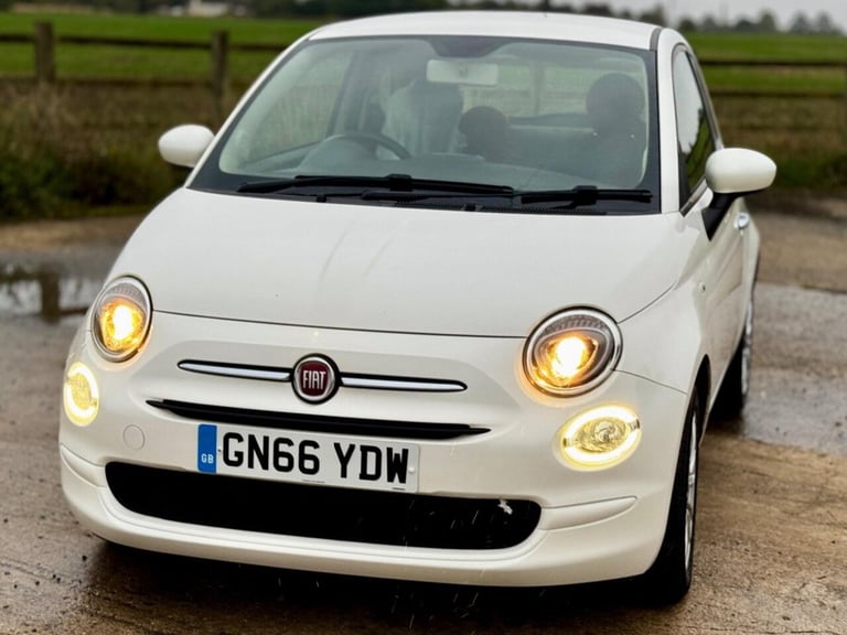2016 Fiat 500 1.2 ECO Pop Star Euro 6 (s/s) 3dr Hatchback Petrol Manual