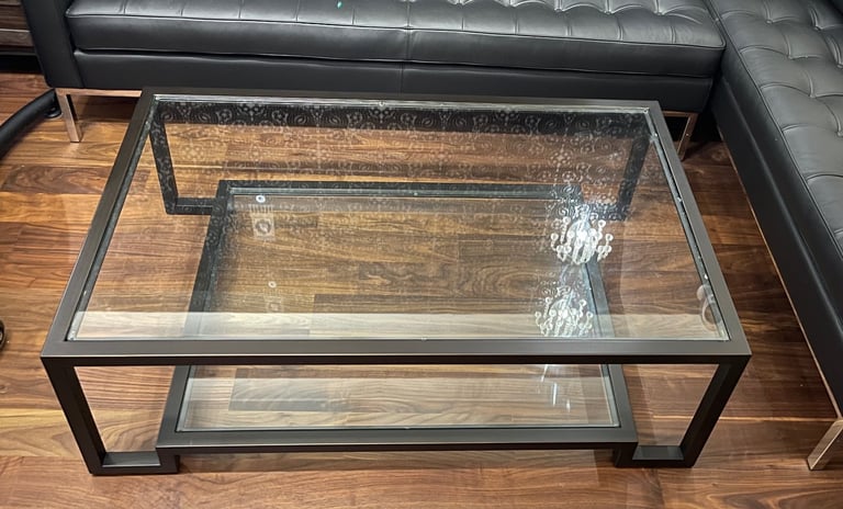 Ming Rectangular Coffee Table - Bronze