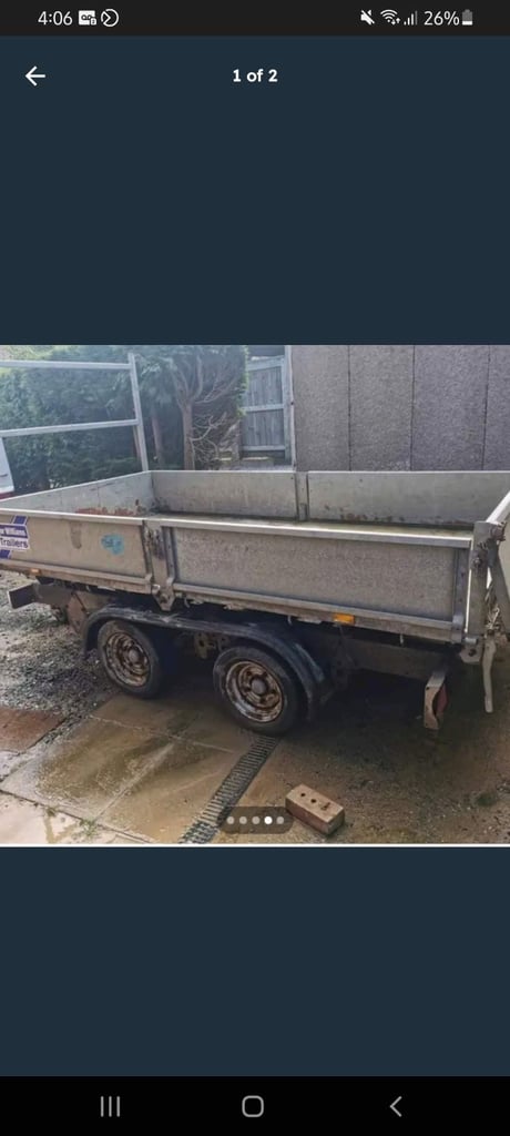 10x5 ifor williams tipper 