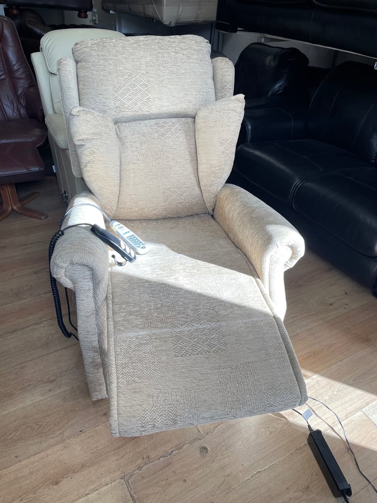 Quality second hand tilt and rise electric recliner chair 