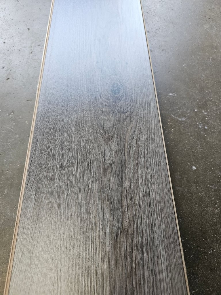 Medium grey laminate flooring 