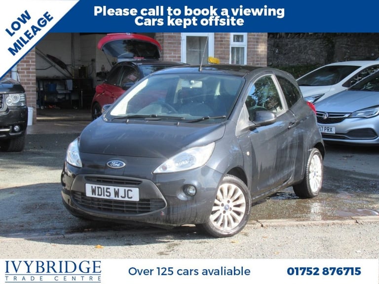 2015 15 FORD KA 1.2 ZETEC HATCHBACK 3DR PETROL MANUAL EURO 5 (S/S) (69 PS)