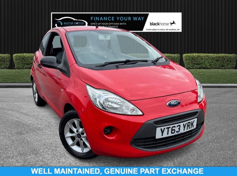 image for 2013 63 FORD KA 1.2 STUDIO HATCHBACK 3DR PETROL MANUAL EURO 5 (S/S) (69 PS)