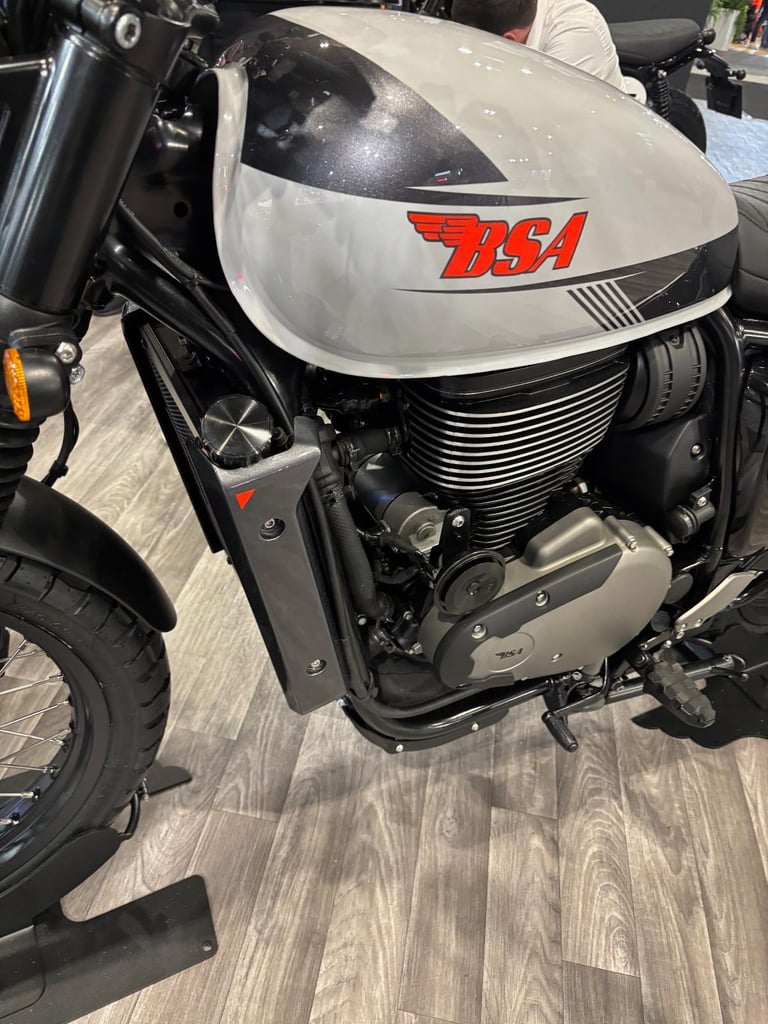 BSA Scrambler 650cc Classic Motorcycle Gold Star 