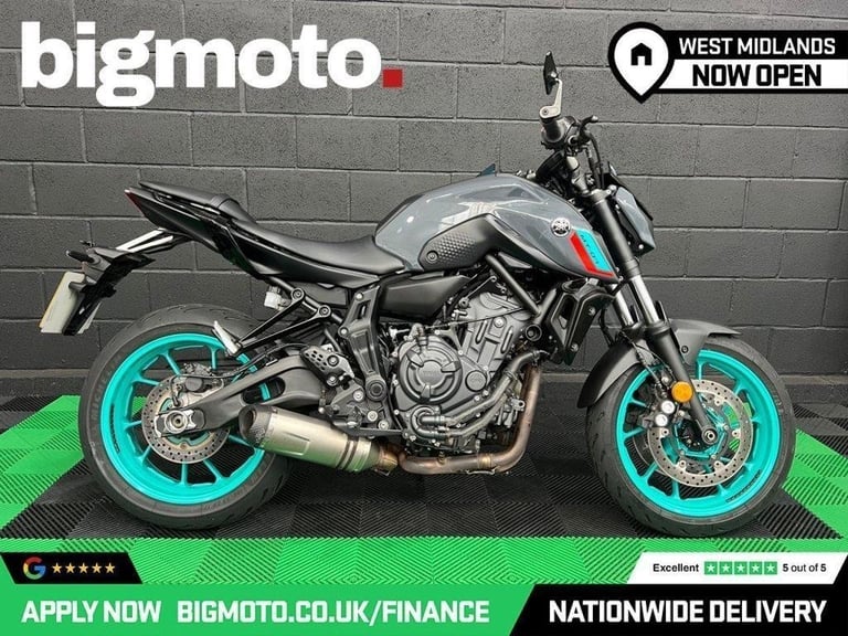 2022 72 YAMAHA MT-07 ABS FINANCE SPECIALISTS APPLY NOW