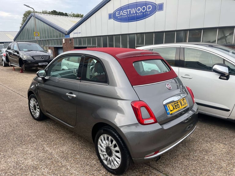 2016 Fiat 500 1.2 500 C Lounge 2dr Convertible Petrol Manual