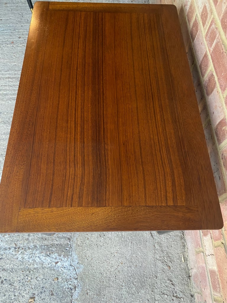 VINTAGE G PLAN LIBRENZA RANGE COFFEE TABLE IN TOLA AND BLACK EBONISED