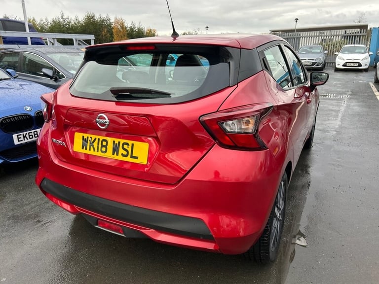 2018 Nissan Micra 0.9 Petrol (IG-T), Acenta Edition, Hatchback, 5 Door, Manual, Euro 6. Hatchback...