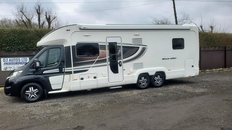 Fiat SWIFT KON-TIKI 650 motorhome 4 berth 4 seatsbelts Island bed 2020