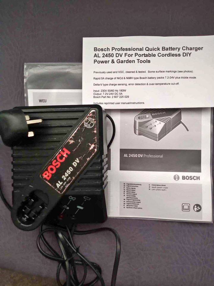 Bosch chargers for Sale Gumtree