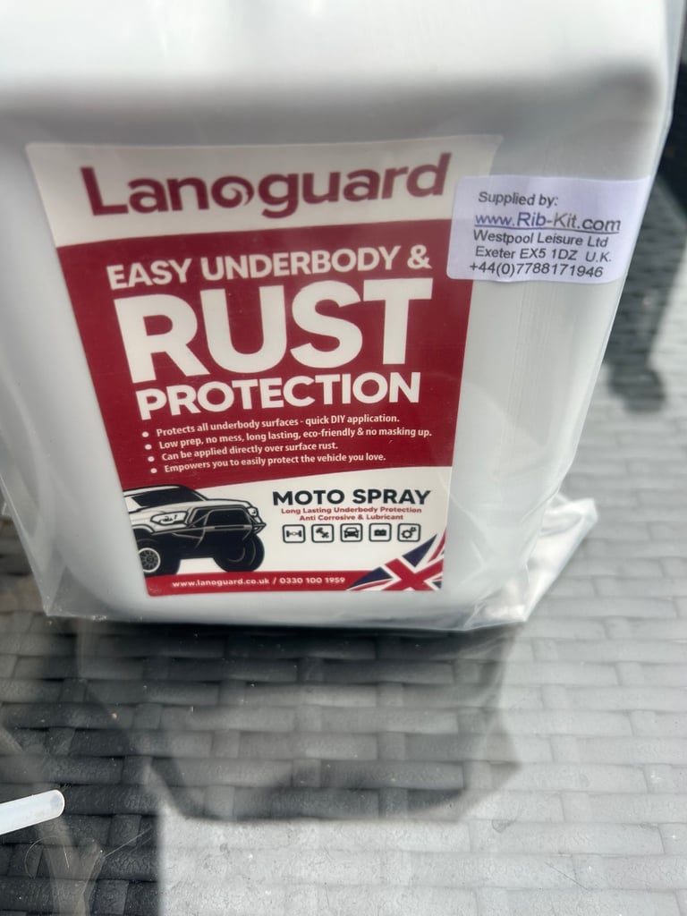 Vehicle Langaurd rust protection 