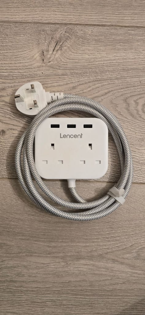 image for 2 plug and three USB multi socket 