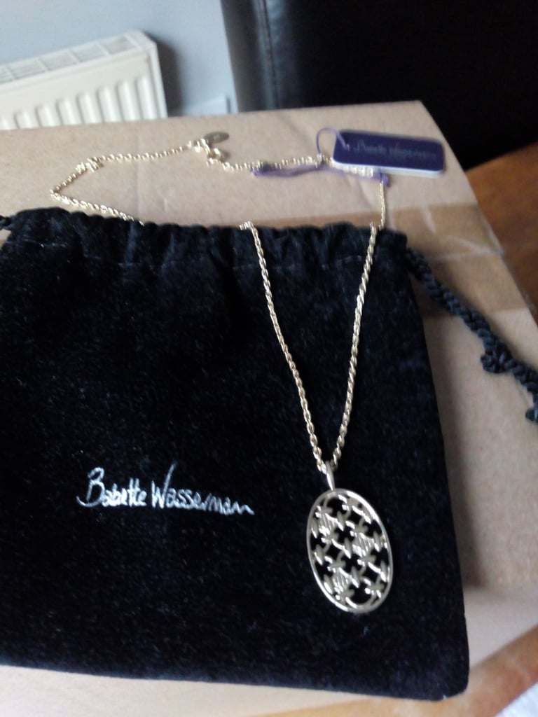 NEW STERLING SILVER NECKLACE BY BABETTE WASSERMAN £69.00