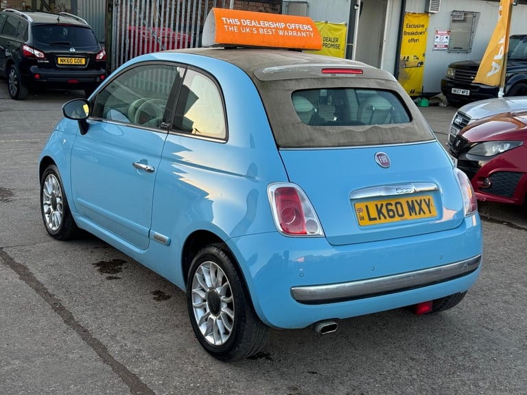 2021 Fiat 500 0.9 TwinAir Cult Convertible 2dr Petrol Dualogic Euro 6 (s/s) (85 bhp) Convertible ...