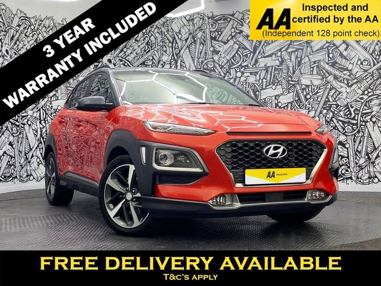 2018 Hyundai KONA 1.6 T-GDi Premium GT SUV 5dr Petrol DCT 4WD Euro 6 (s/s) (177 ps) HATCHBACK Pet...