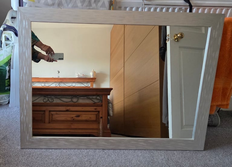 image for LARGE SILVER MIRROR