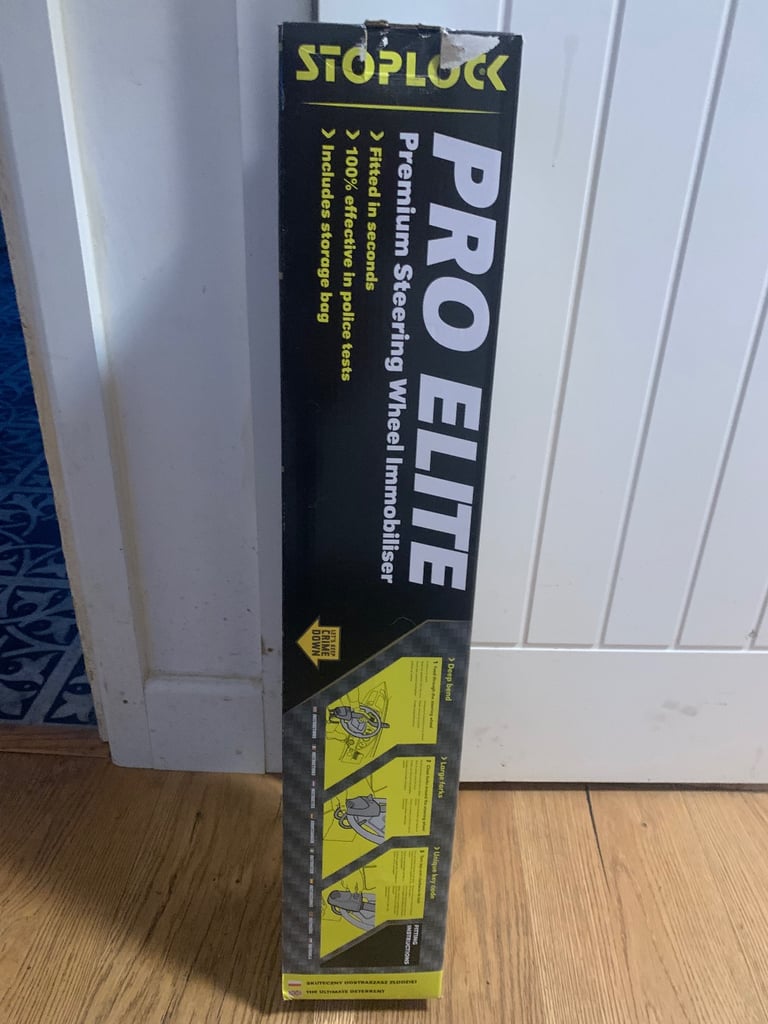 Stoplock ProElite steering wheel lock 