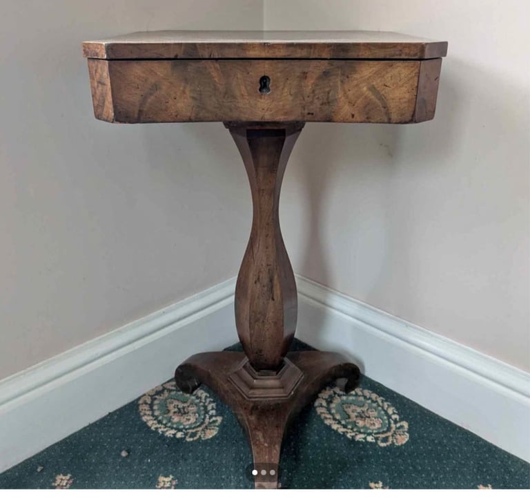 image for Beautiful Antique Sewing Table