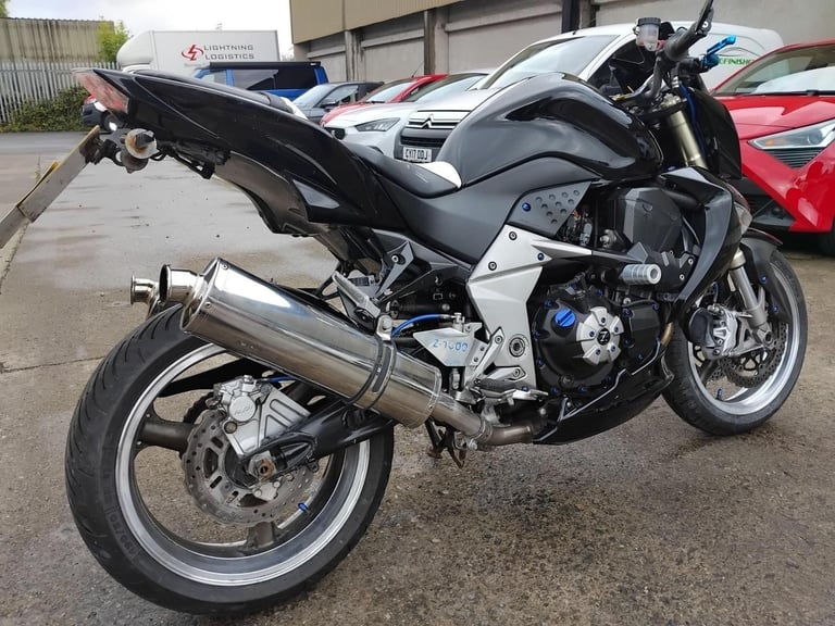 2008 08 KAWASAKI ZR 1000 B7F Z1000 Z NEW MOT CLEAN BLACK NAKED MUSCLE ZR1000