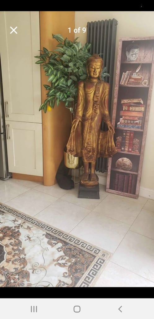 image for Human size buddha statue