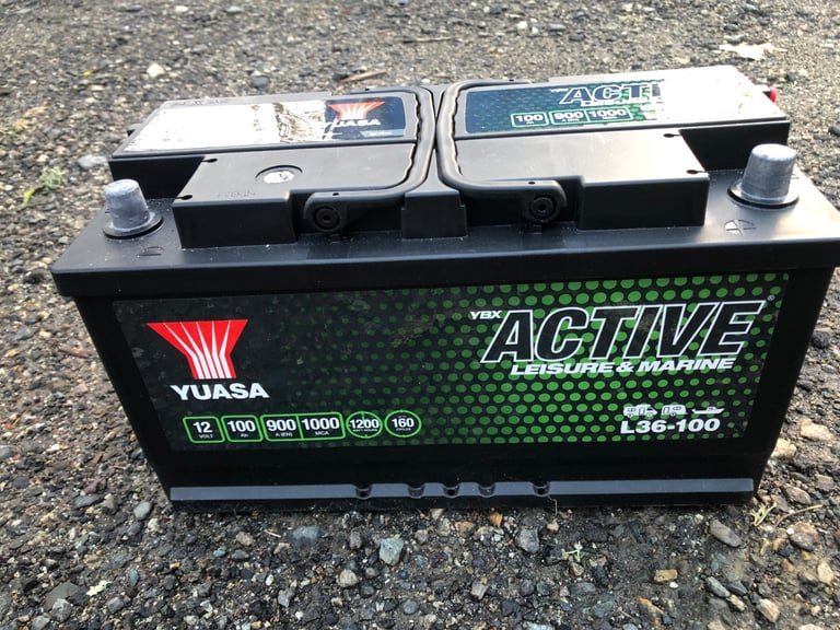 Yuasa leisure marine battery 100Ah