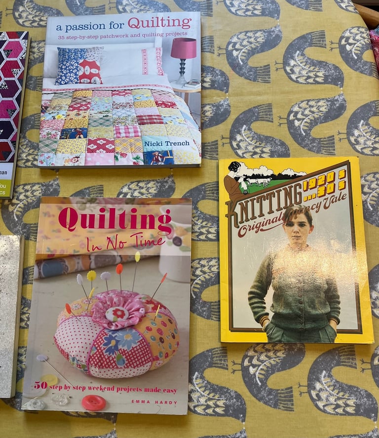 Quilting, Crotchet, Patchwork, Knitting Books