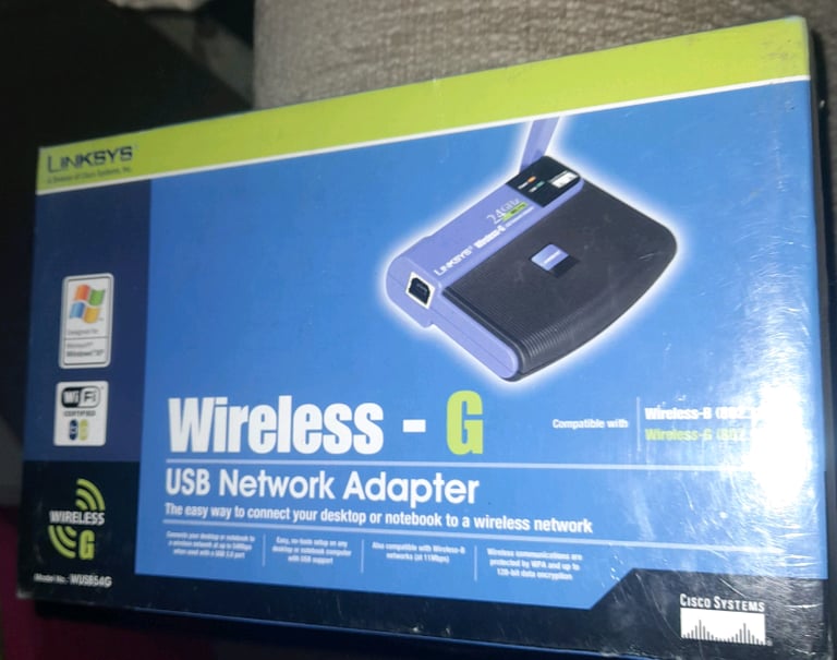 Wireless-G adapter new  £20