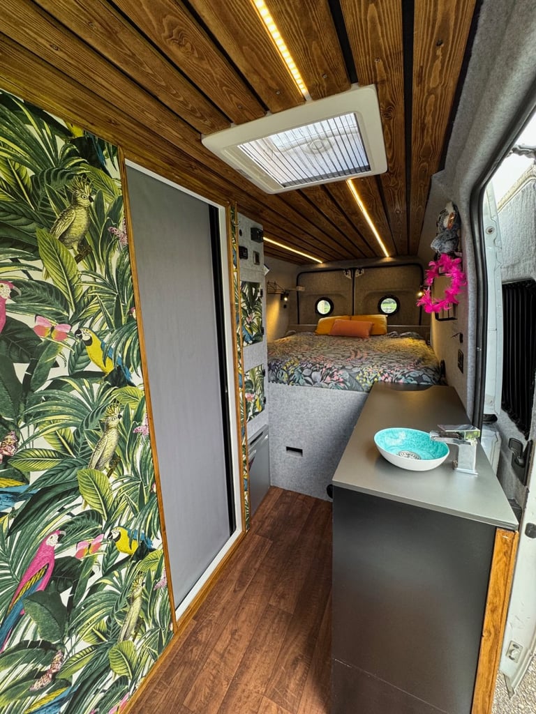 2016 Peugeot Boxer LWB Campervan - Full Off Grid - Shower & Toilet - 600 Watt Solar 