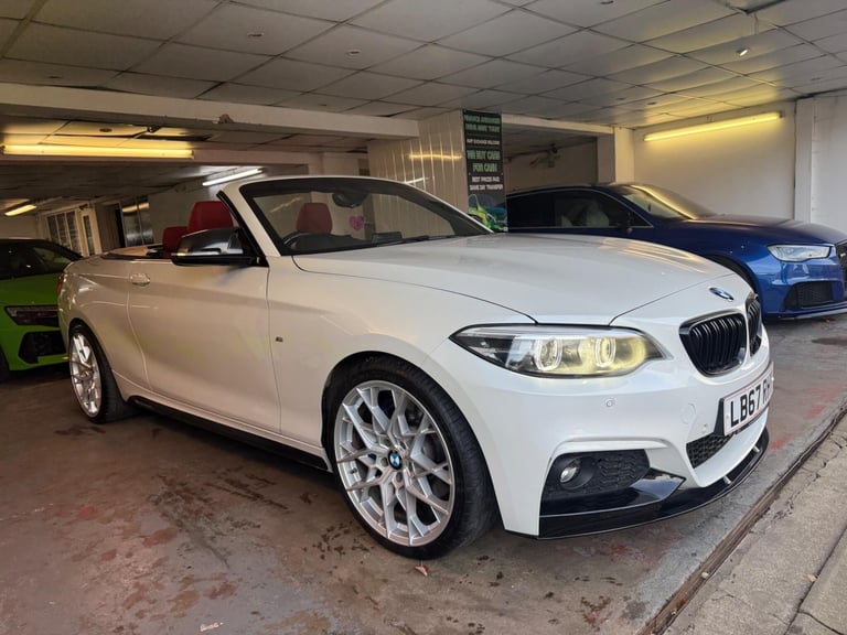2018 BMW 2 Series 220d M Sport 2dr [Nav] Step Auto CONVERTIBLE DIESEL Automatic