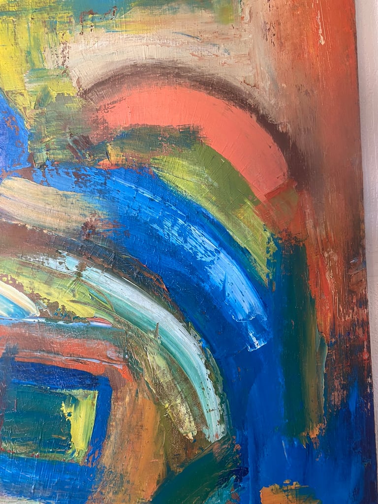 Oil painting by Independent Scottish artist Kirk Sinclair 