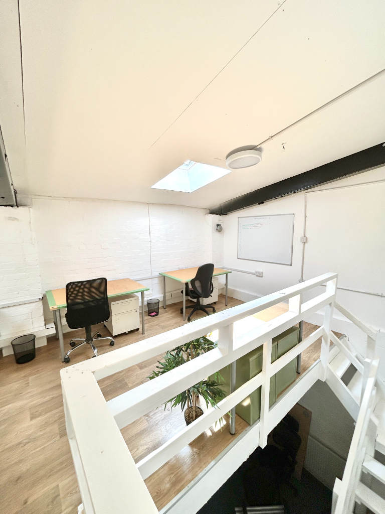Co-working Fixed Desk Space in Shared Creative Studio by Homerton Station in Hackney