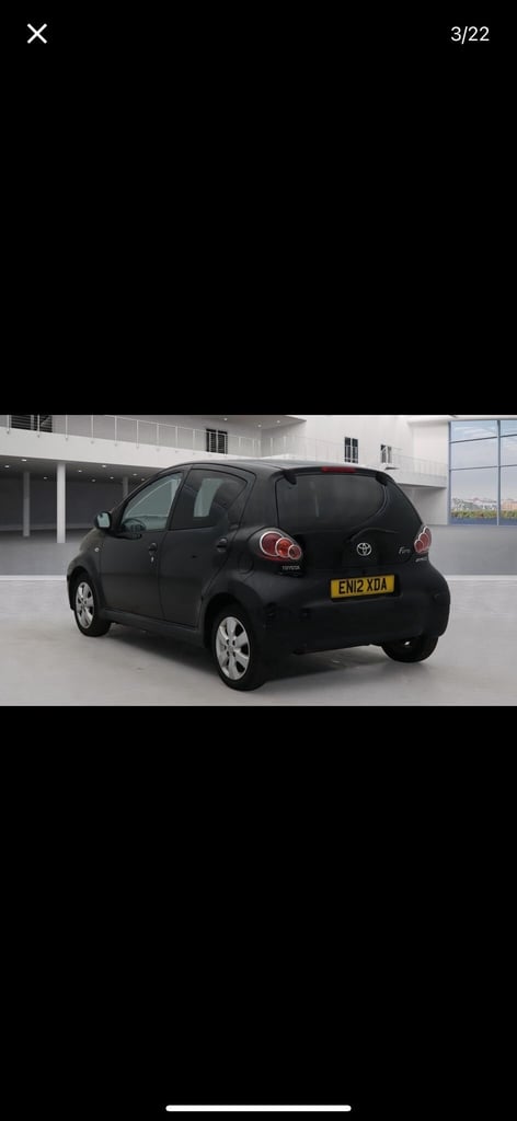 2012 Toyota AYGO 1.0 VVT-i Fire 5dr [AC] HATCHBACK Petrol Manual