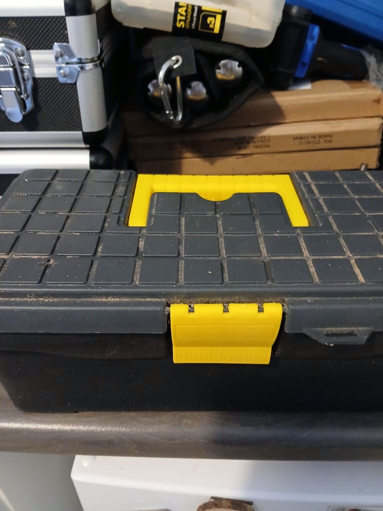 Tool box with spanners