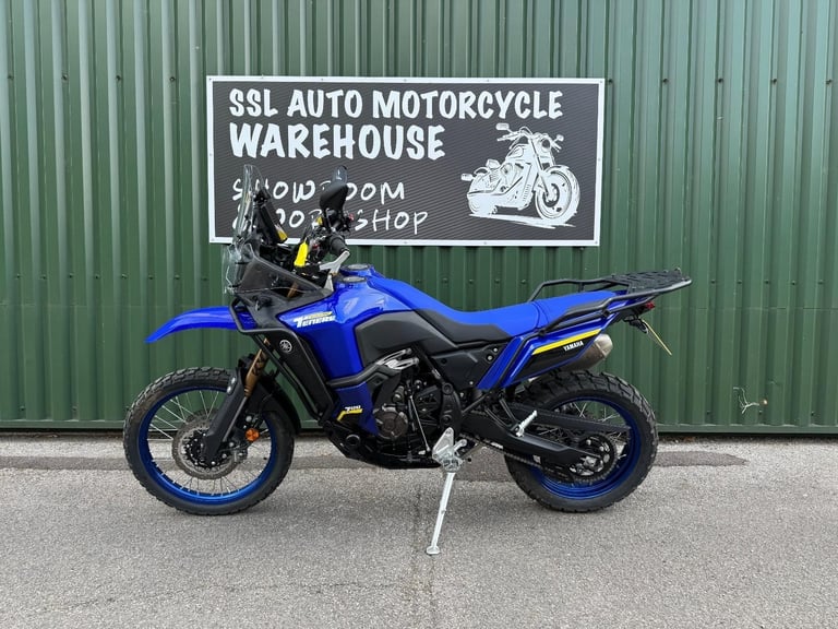 Yamaha Tenere 700 World Raid 2022 Blue 2300 Miles Full History Loads of Extras