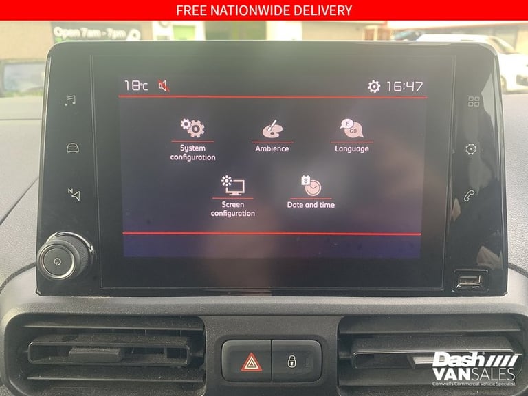 2022 Citroen Berlingo 1.5 BlueHDi 1000Kg Enterprise Pro 100ps [6 Speed] PANEL VAN DIESEL Manual
